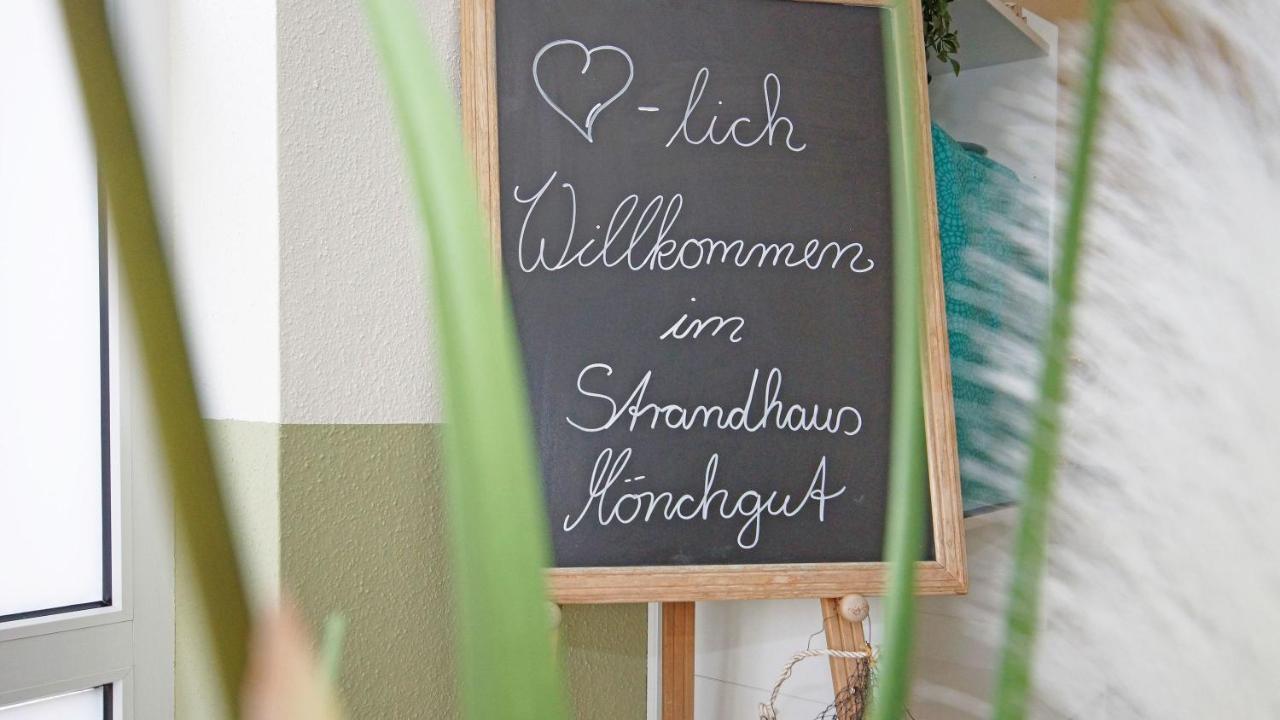 F-1010 Strandhaus Moenchgut Bed&Breakfast Dz 27 Terrasse, Strandnah, Inkl Fruehstueck Lobbe Eksteriør bilde